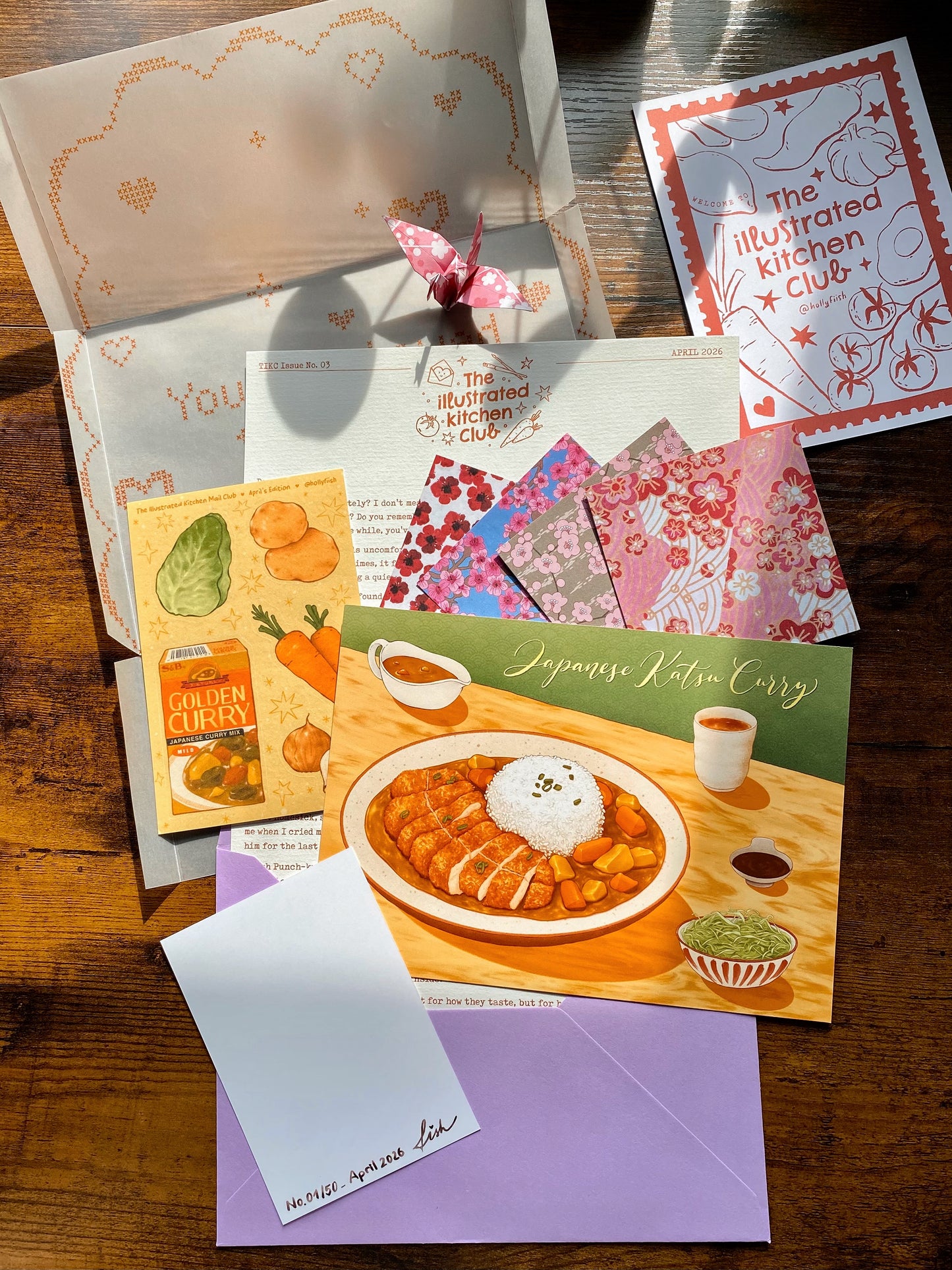 The Illustrated Kitchen Mail Club #3 APRIL 2026