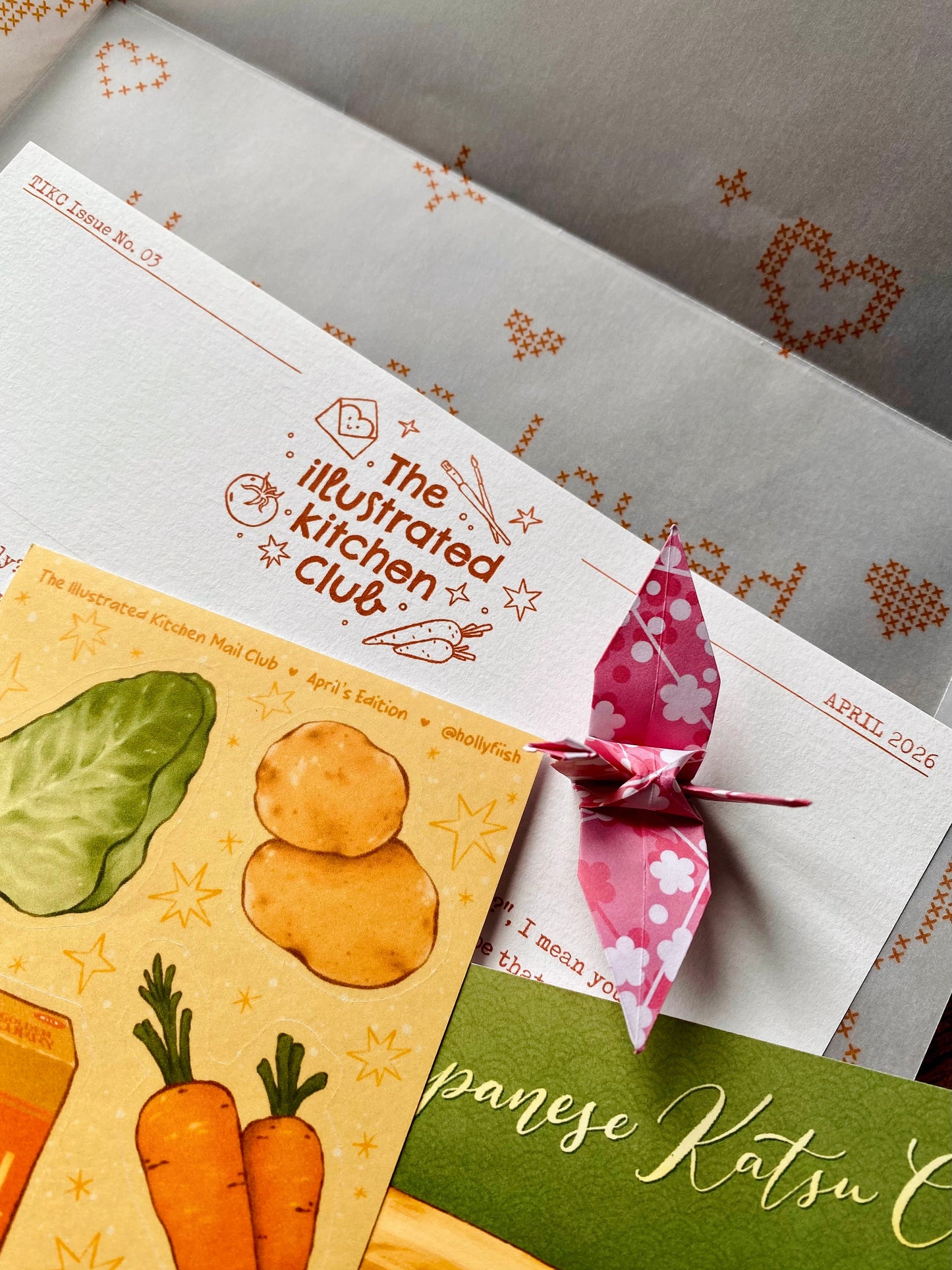 The Illustrated Kitchen Mail Club #3 APRIL 2026