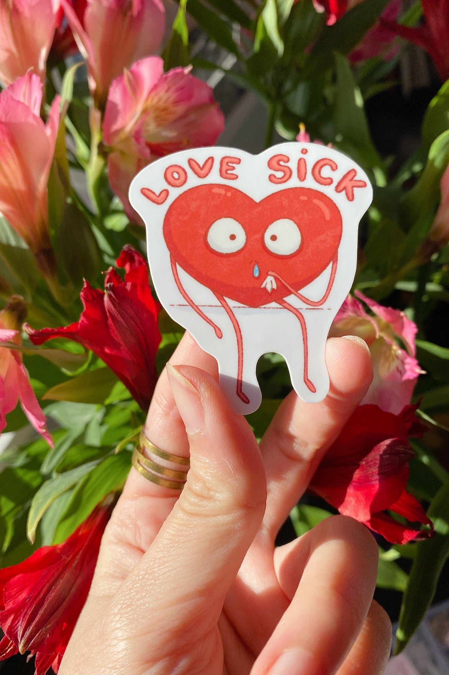 Love Sick Sticker