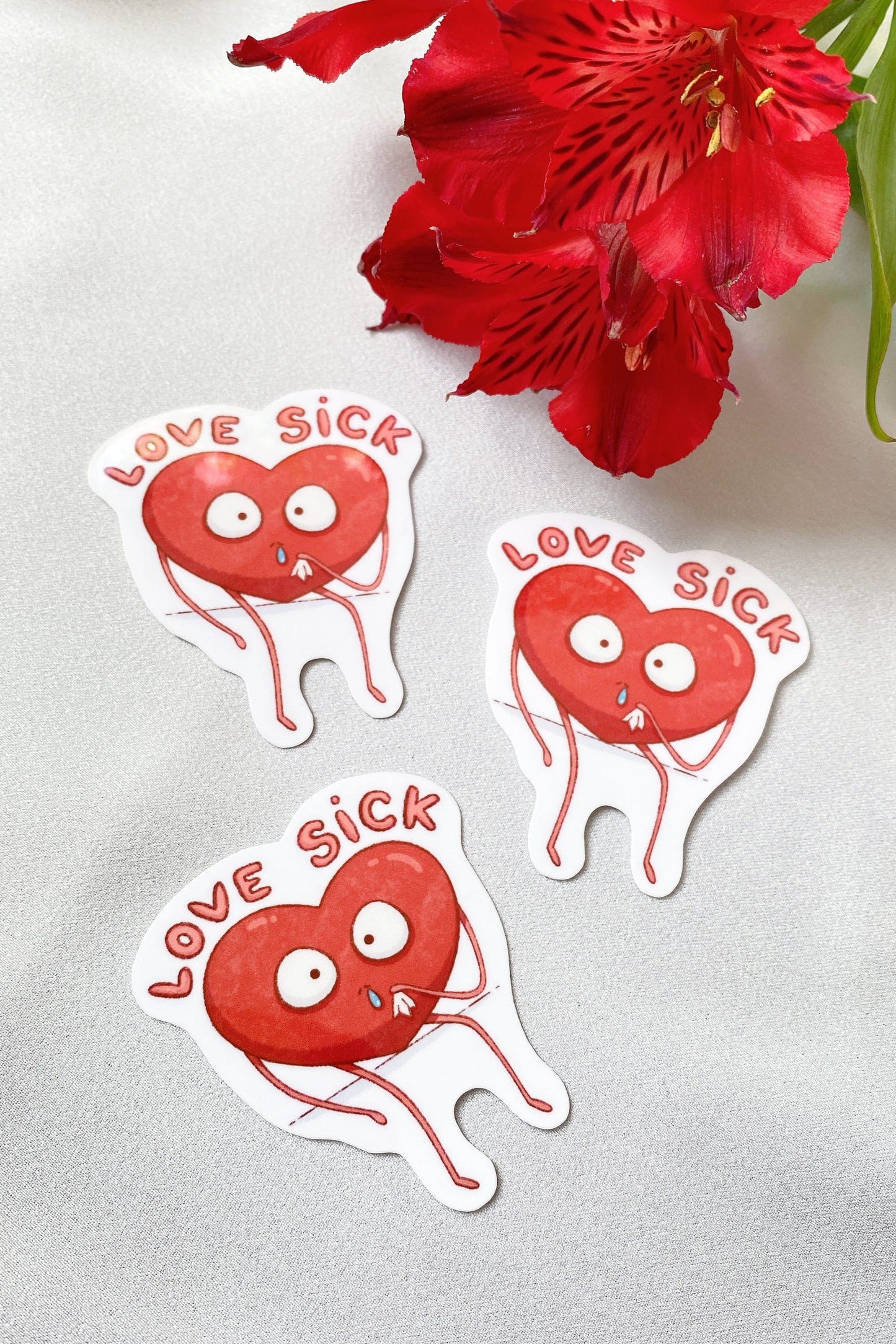 Love Sick Sticker