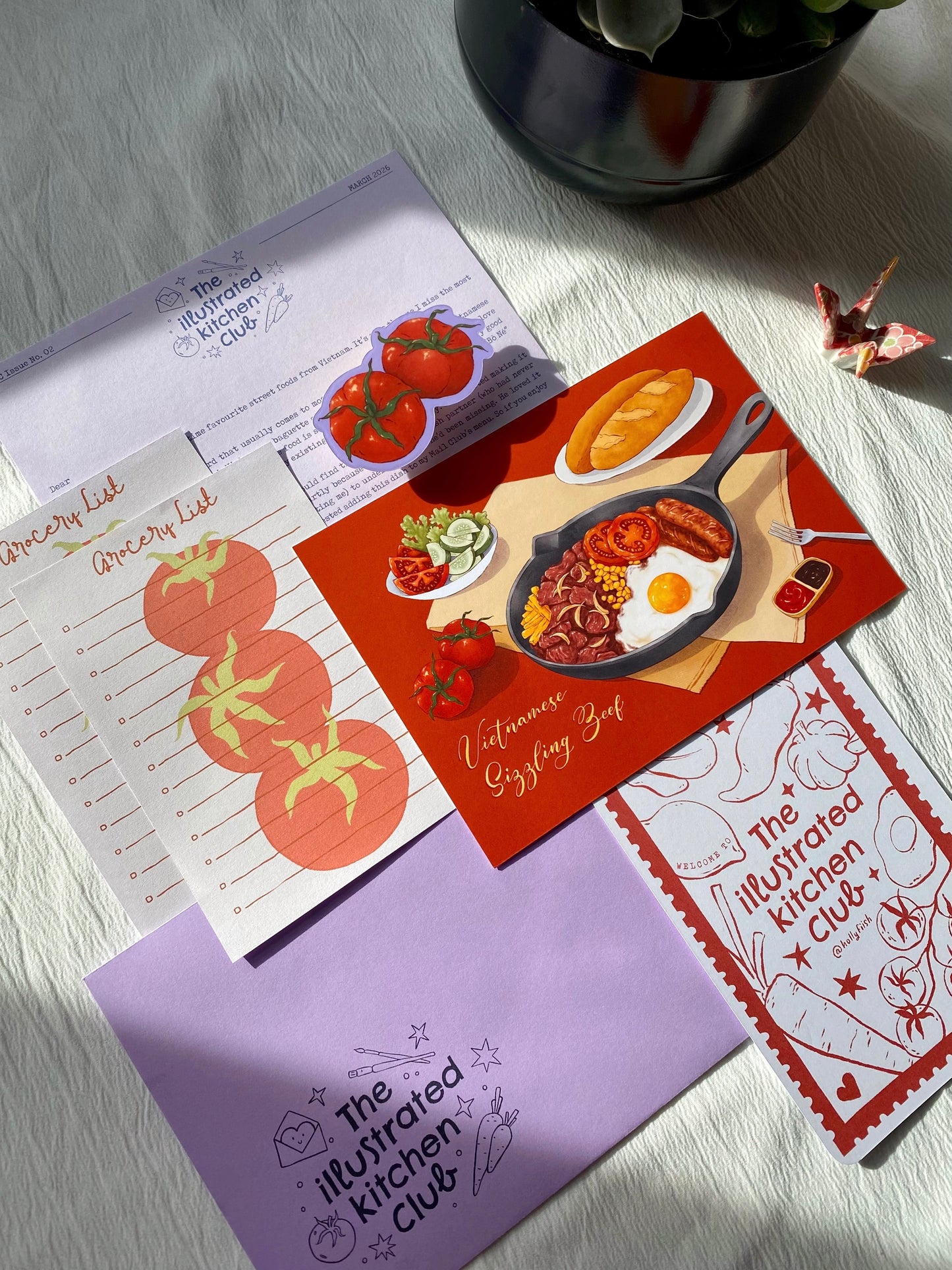 The Illustrated Kitchen Mail Club #2 MARCH 2026