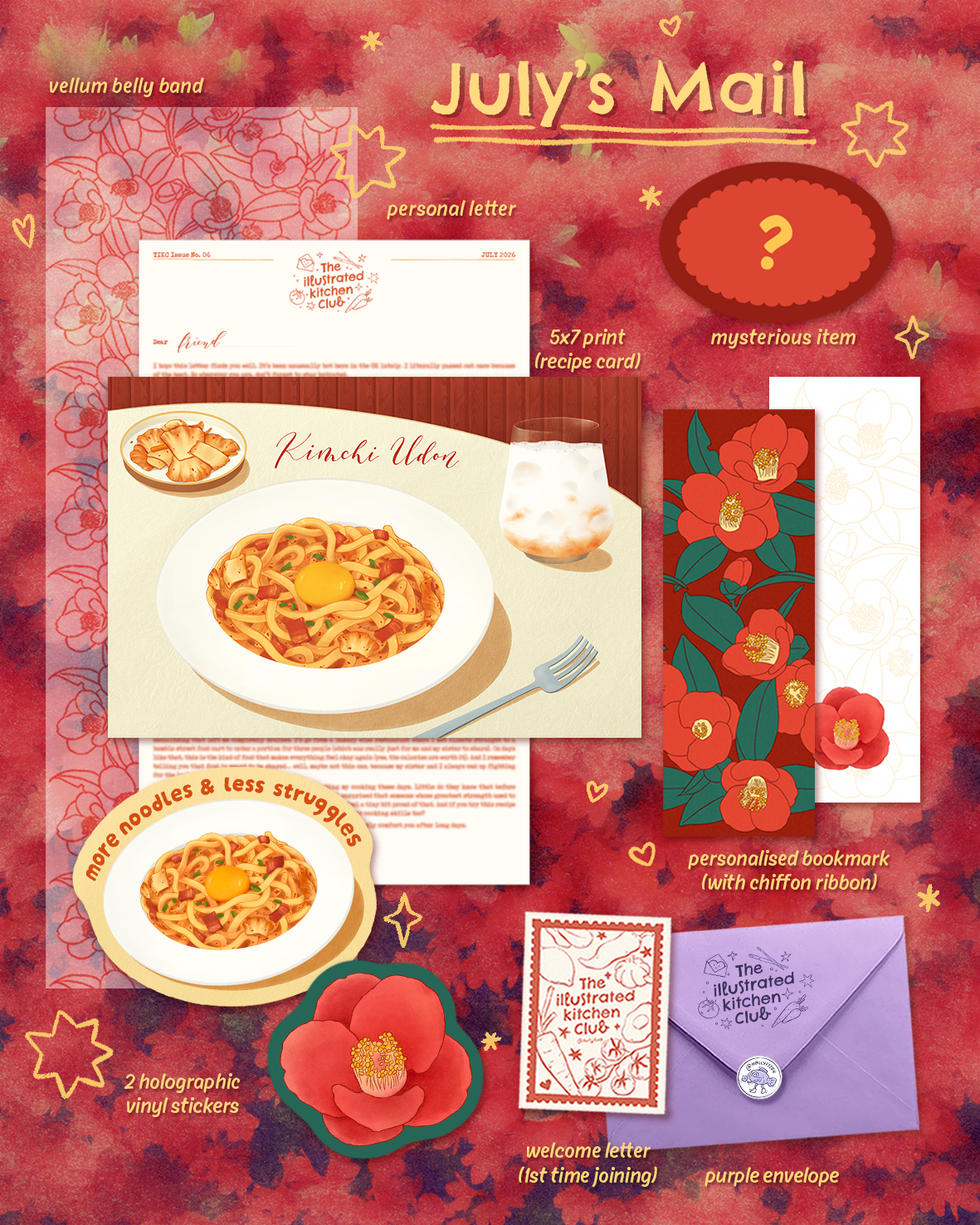 The Illustrated Kitchen Mail Club #6 JULY 2026