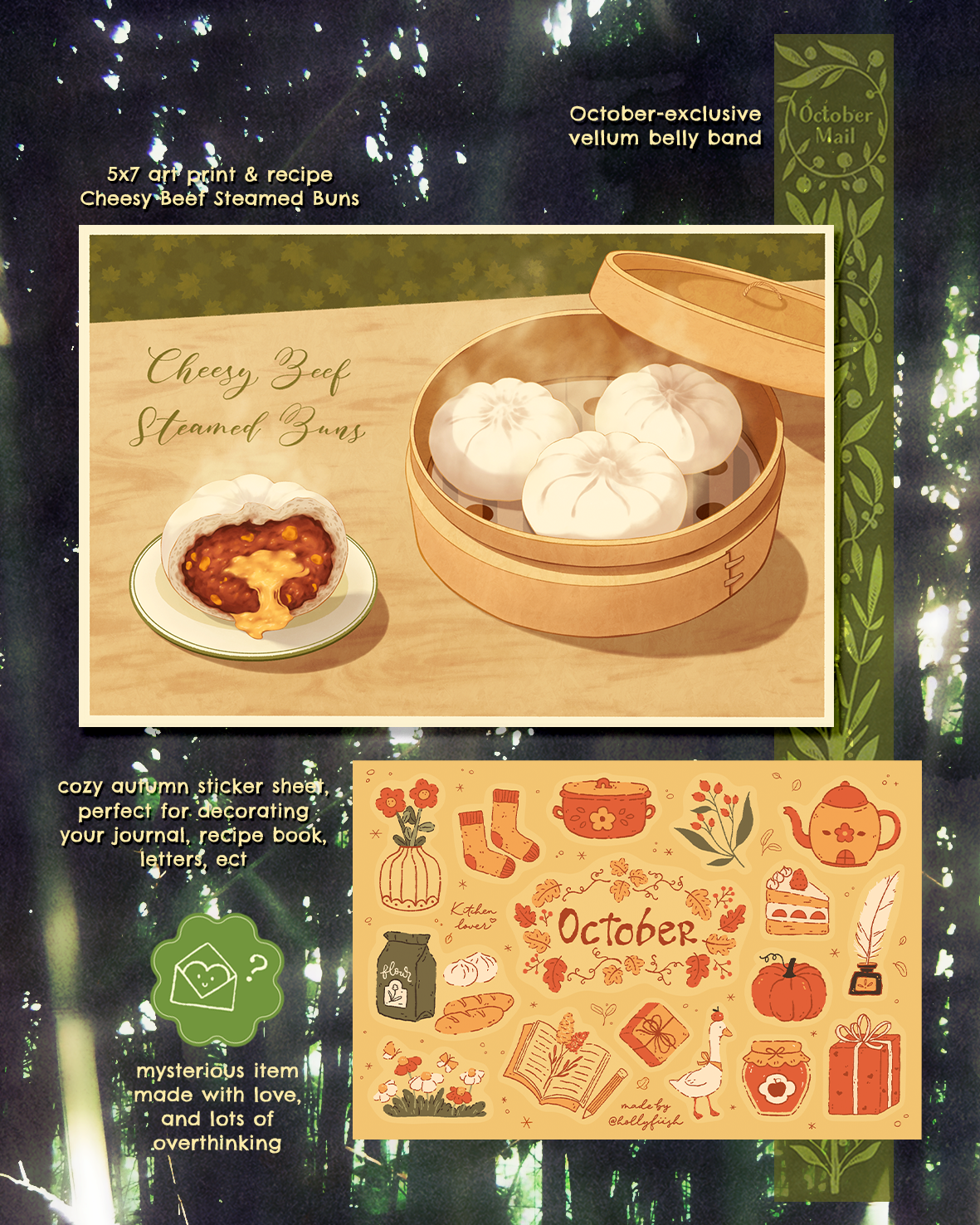 The Illustrated Kitchen Mail Club #9 OCTOBER 2026