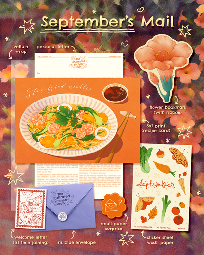 The Illustrated Kitchen Mail Club #8 SEPTEMBER 2026